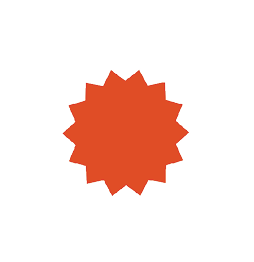 A brown and orange circle with a yellow center. AI generated content