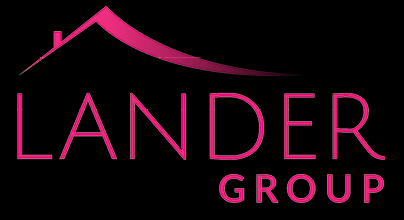 A logo for Lander Group. AI generated content