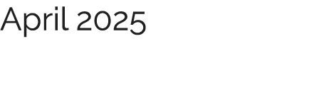 April 2025