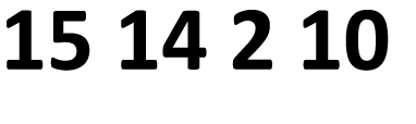 15 14 2 10
