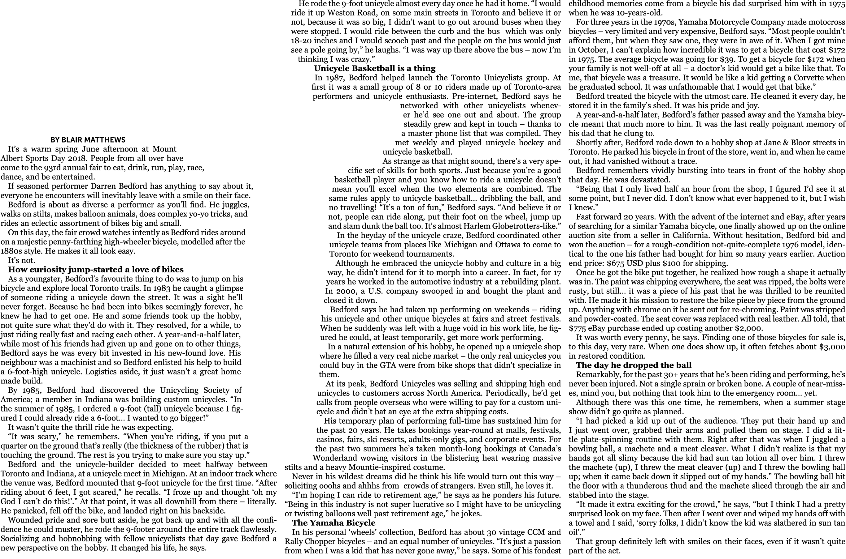 By Blair Matthews It’s a warm spring June afternoon at Mount Albert Sports Day 2018. People from all over have come t...